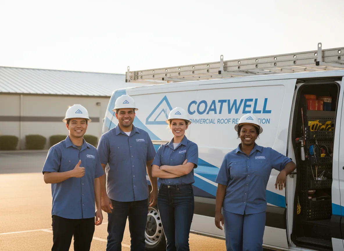 Commercial roof coating company in Milton, DE